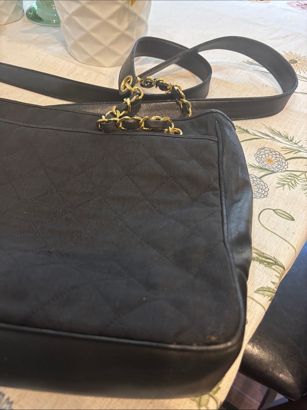 Make an offer!! CHANEL x Karl Lagerfeld Black Quilted Shoulder Or Crossbody Bag! - Picture 9 of 16